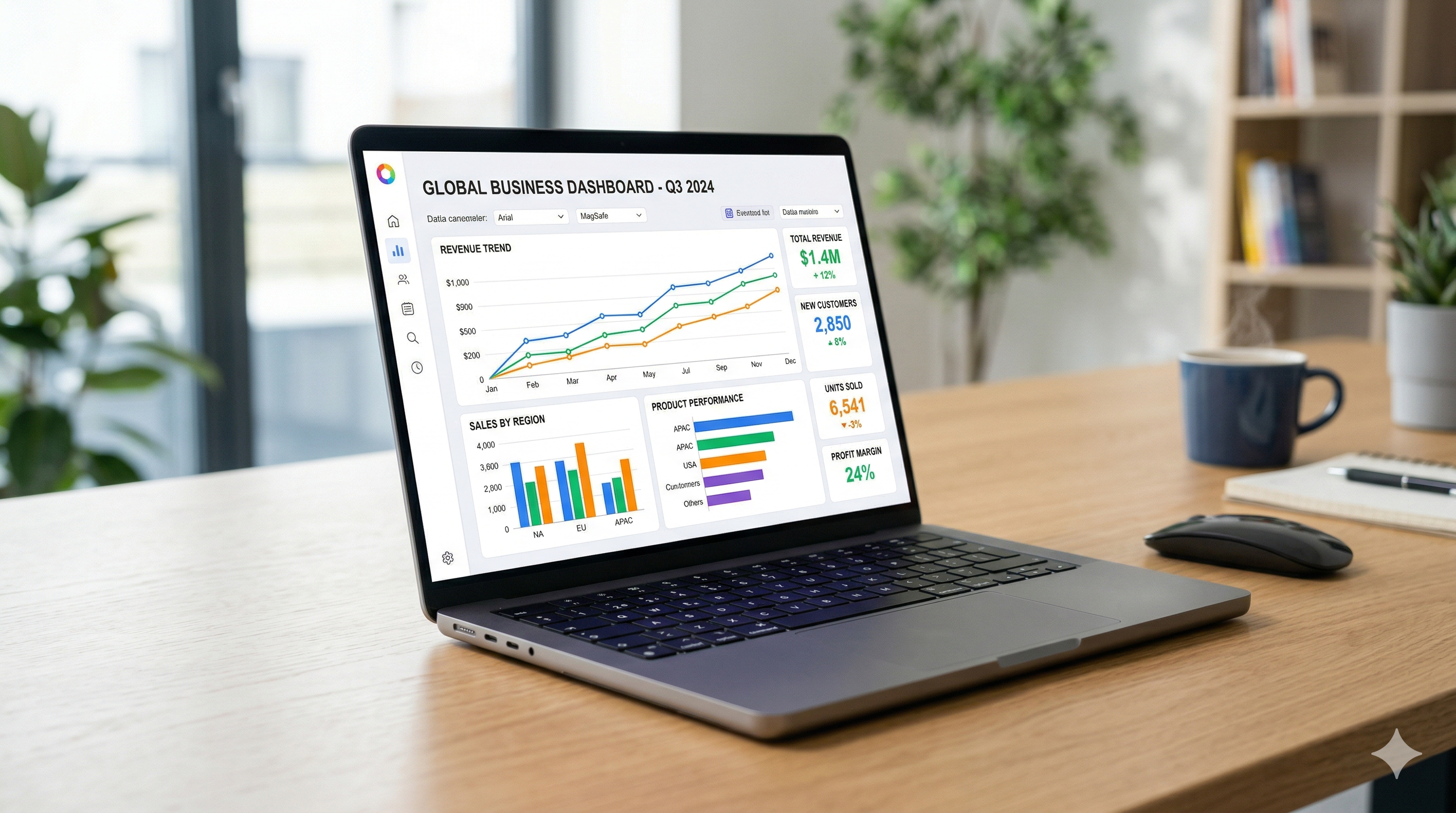 データ集計・可視化ツールのイメージ